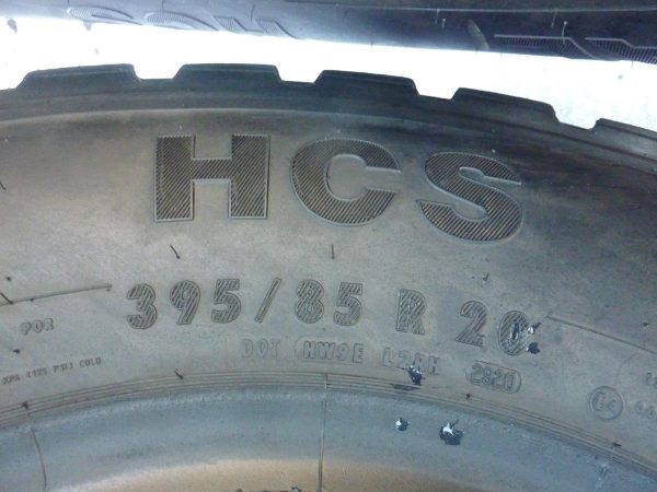2 x Opona używana przemysłowa 395/85R20 CONTINENTAL HCS 600zł W3136 - obrazek 3