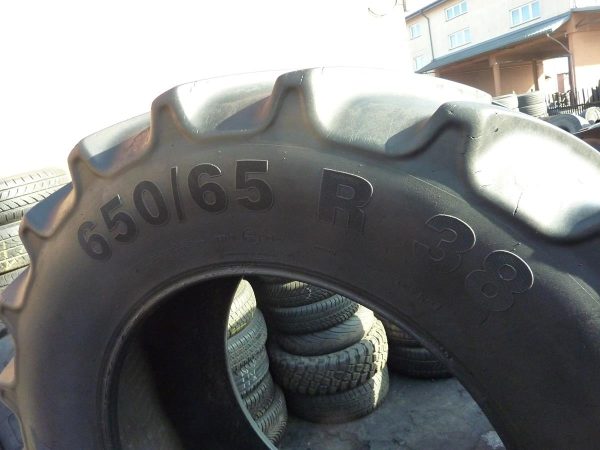 Opona używana rolnicza 650/65R38 CONTINENTAL SVT 2700zł W3156 - obrazek 10