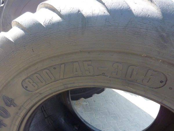 Opona używana rolnicza 800/45-30,5 TRELLEBORG TWIN 404; 1900zł W3176 - obrazek 3