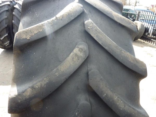 2x Opona używana rolnicza 600/65R38 FIRESTONE RADIAL EVOLUTION 1000zł W3179 - obrazek 4
