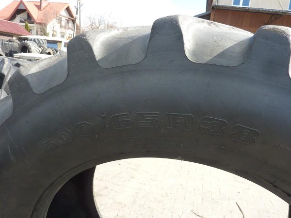 2x Opona używana rolnicza 600/65R38 FIRESTONE RADIAL EVOLUTION 1000zł W3179 - obrazek 3