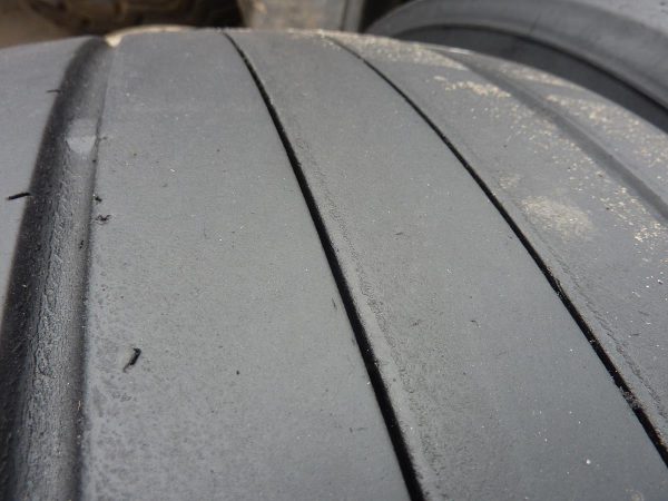2x Opona używana ciężarowa 275/70R22.5 GOODYEAR LHT II 440zł C2061 - obrazek 6