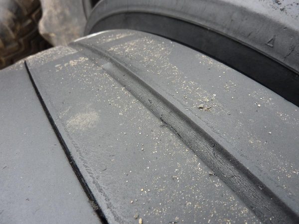 2x Opona używana ciężarowa 275/70R22.5 GOODYEAR LHT II 440zł C2061 - obrazek 4
