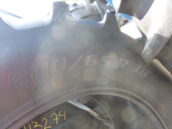 Opona używana rolnicza 600/65R38 CULTOR RADIAL 65; 1900zł W3275 - obrazek 2