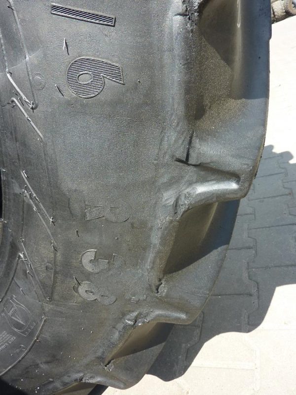 2 x Opona używana rolnicza 540/65R38 CONTINENTAL CONTRACT AC65; 2300zł W3624 - obrazek 10