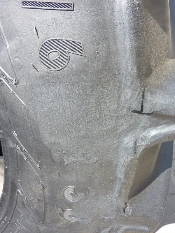 2 x Opona używana rolnicza 540/65R38 CONTINENTAL CONTRACT AC65; 2300zł W3624 - obrazek 8