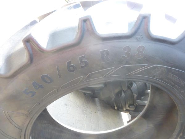 2 x Opona używana rolnicza 540/65R38 CONTINENTAL CONTRACT AC65; 2300zł W3624 - obrazek 3