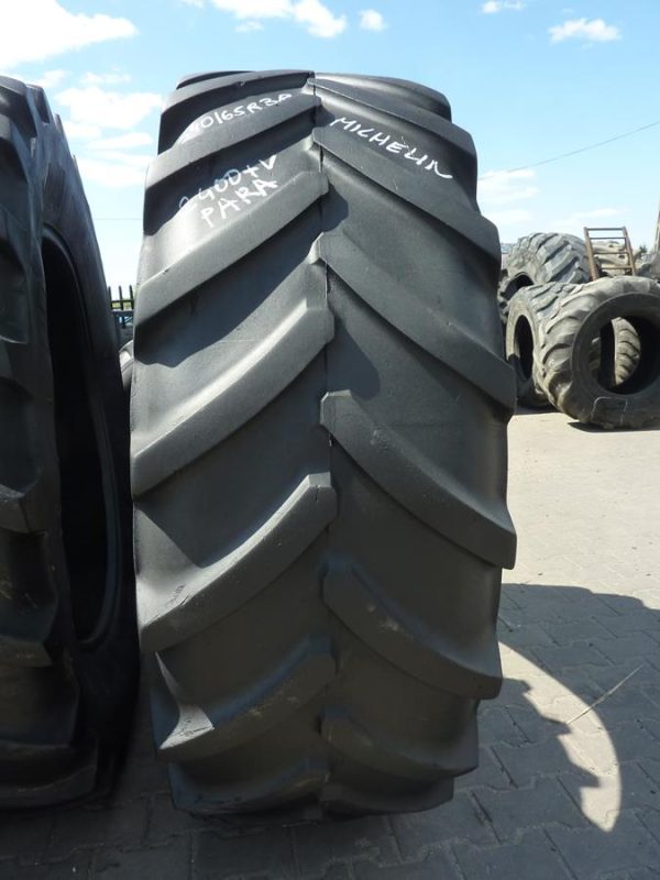 2 x Opona używana rolnicza 540/65R38 MICHELIN XM108; 1200zł W3277 - obrazek 4