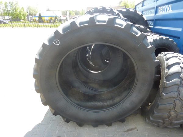 2 x Opona używana rolnicza 540/65R38 MICHELIN XM108; 1200zł W3277 - obrazek 2