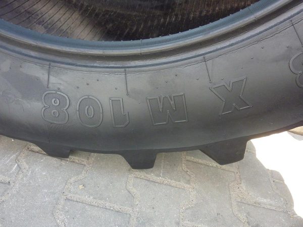 2 x Opona używana rolnicza 540/65R38 MICHELIN XM108; 1200zł W3277 - obrazek 17