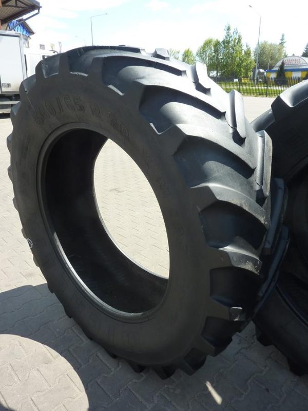 2 x Opona używana rolnicza 540/65R38 MICHELIN XM108; 1200zł W3277 - obrazek 19