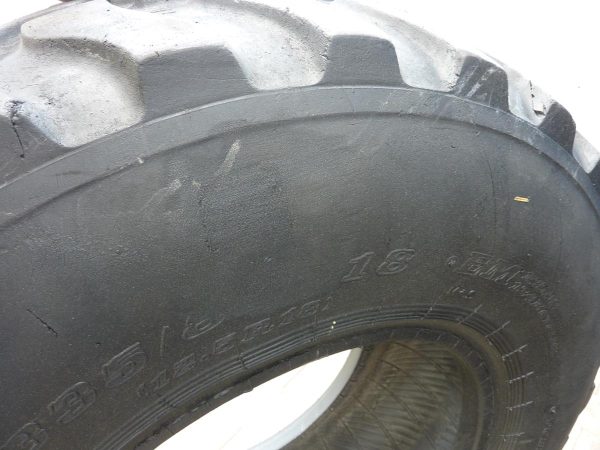 Opona używana przemysłowa 335/80R18 12.5R18 DUNLOP SPT9 500zł W3303 - obrazek 8
