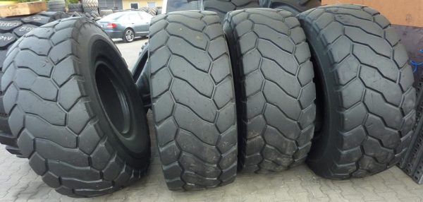 4 x Opona używana przemysłowa 23.5R25 BRIDGESTONE VJT 2400zł W3323 REZERW