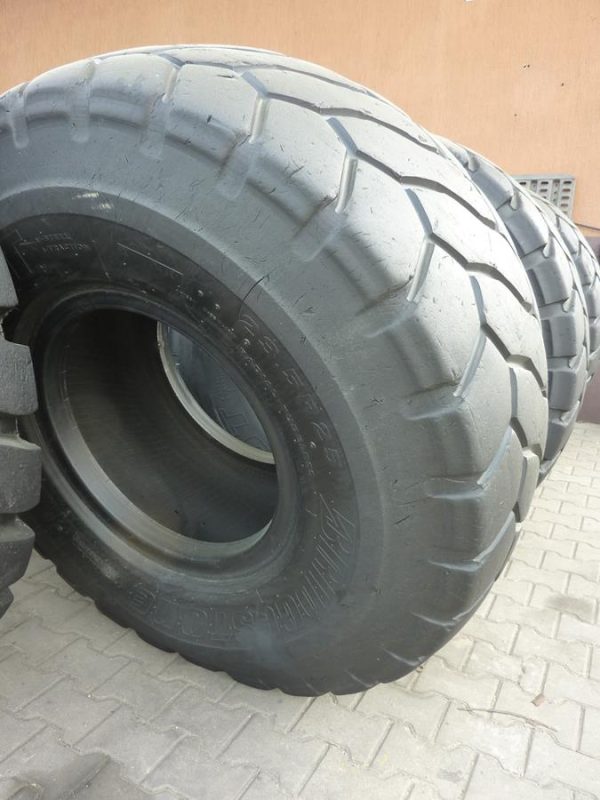 4 x Opona używana przemysłowa 23.5R25 BRIDGESTONE VJT 2400zł W3323 REZERW - obrazek 2