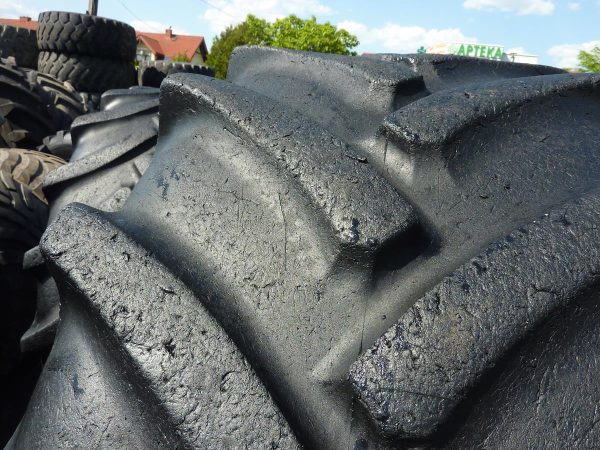 2 x Opona używana rolnicza 600/65R38 ADVANCE RADIAL 900zł W3364 - obrazek 9