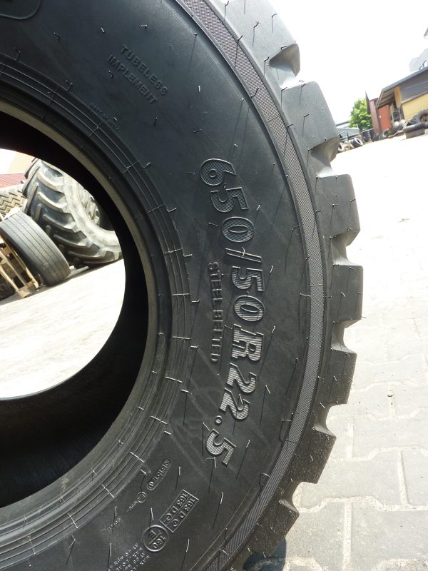 Opona używana rolnicza 650/50R22.5 BKT RIDE MAX FL693M 2800zł W3378 - obrazek 3