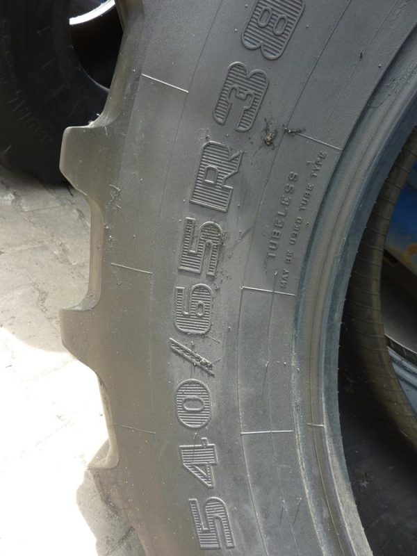 Opona używana rolnicza 540/65R38 FIRESTONE PERFORMER 65 1800zł W3395 - obrazek 3