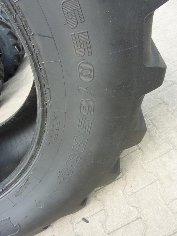 Opona używana rolnicza 650/65R38 FIRESTONE RADIAL 9000; 3000zł W3421 - obrazek 3