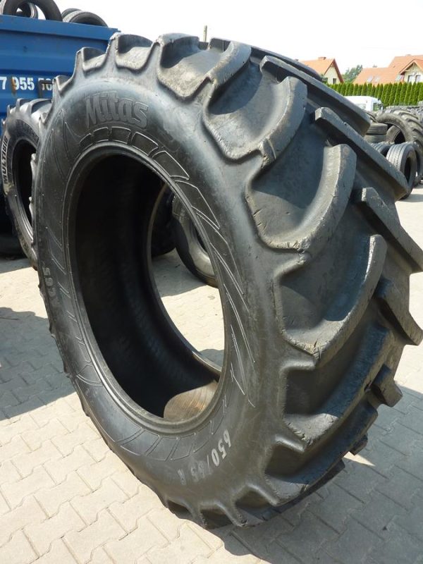 Opona używana rolnicza 650/65R42 MITAS AC65; 2600zł W3436 - obrazek 2