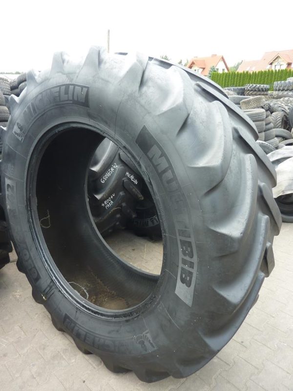 2 x Opona używana rolnicza 650/65R42 MICHELIN MULTIBIB 2200zł W3450 - obrazek 2