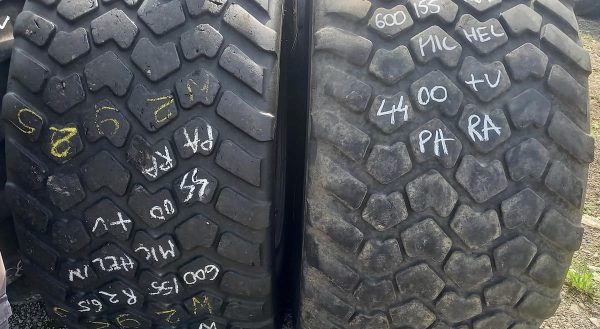 2x Opona używana rolnicza 600/55R26.5 MICHELIN CARGOXBIB 2200zł W2925