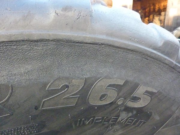 2x Opona używana rolnicza 600/55R26.5 MICHELIN CARGOXBIB 2200zł W2925 - obrazek 3