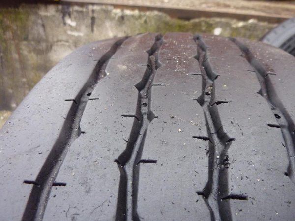 Opona używana ciężarowa 225/75R17.5 KORMORAN ROADS 250zł C1553 - obrazek 7