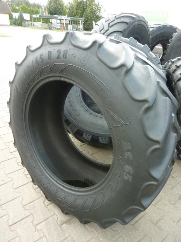 Opona używana rolnicza 440/65R28 MITAS AC65; 700zł W3475 - obrazek 2