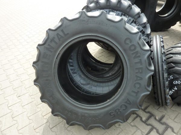 Opona używana rolnicza 340/85R24 13.6R24 CONTINENTAL CONTRACT AC85 700zł W3480 - obrazek 2