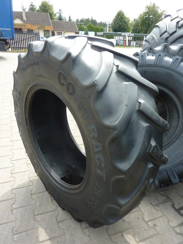 Opona używana rolnicza 340/85R24 13.6R24 CONTINENTAL CONTRACT AC85 700zł W3480 - obrazek 10
