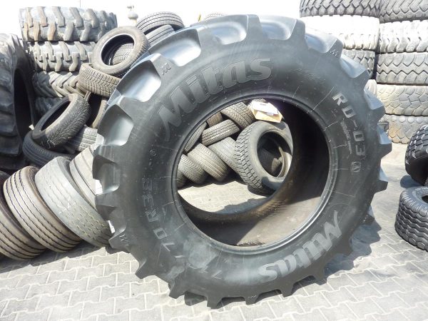 Opona używana rolnicza 710/70R38 MITAS RD-03; 3800zł W3487 - obrazek 2