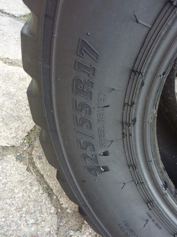 Opona używana rolnicza 425/55R17 BKT FL 693M 480zł W3491 - obrazek 3