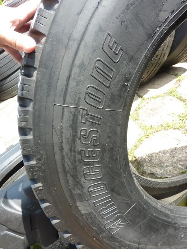 Opona używana ciężarowa 10R22.5 BRIDGESTONE M840; 500zł C2086 - obrazek 3