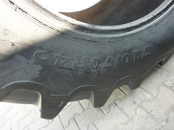 Opona używana rolnicza 710/70R42 ALLIANCE AGRI STAR 3200zł W3522 - obrazek 12