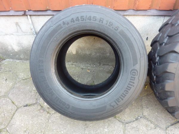 Opona używana ciężarowa 445/45R19.5 CONTINENTAL CONTI HYBRID HT3; 500zł C2120 - obrazek 4