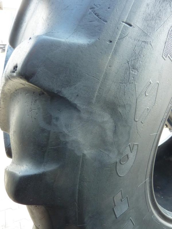 2x Opona używana rolnicza 710/70R38 FIRESTONE MAXI TRACTION 2300zł W3560 - obrazek 8
