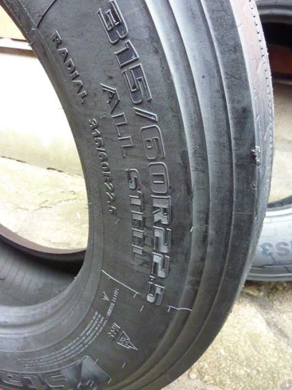 Opona używana ciężarowa 315/60R22.5 STARMAXX GH110; 700zł C2146 - obrazek 3