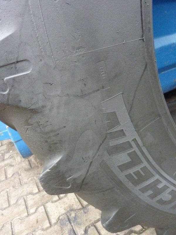 2x Opona używana rolnicza 710/60R42 MICHELIN XEOBIB 2900zł W3592 - obrazek 10