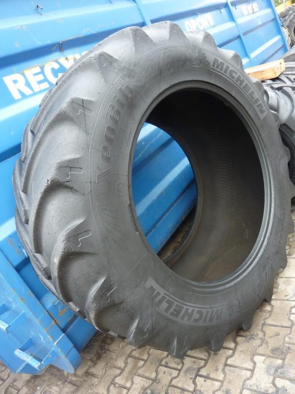2x Opona używana rolnicza 710/60R42 MICHELIN XEOBIB 2900zł W3592 - obrazek 2
