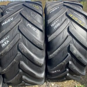 2x Opona używana rolnicza 710/60R42 MICHELIN XEOBIB 2900zł W3592