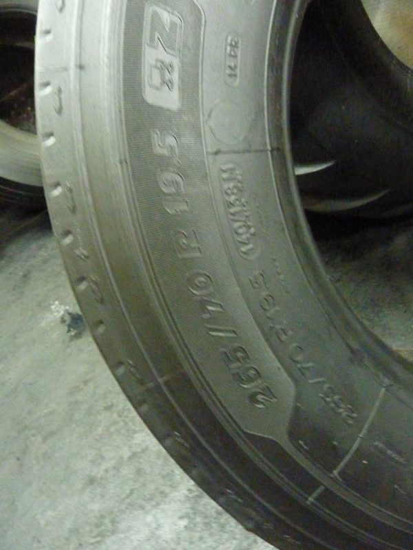 Opona używana ciężarowa 265/70R19.5 MICHELIN X MULTI 450zł C2161 - obrazek 4