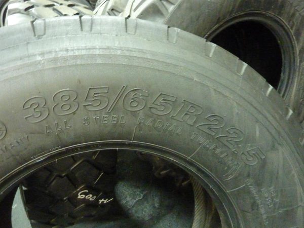 Opona używana ciężarowa 385/65R22.5 KRONE KR911; 600zł C2169 - obrazek 9