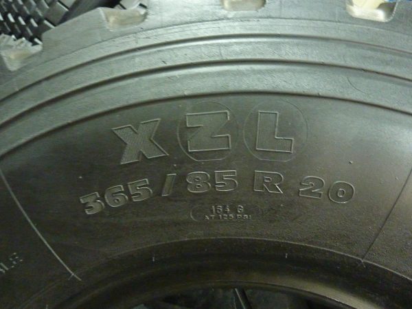 Opona używana ciężarowa 365/85R20 MICHELIN XZL 600zł C2170 - obrazek 3