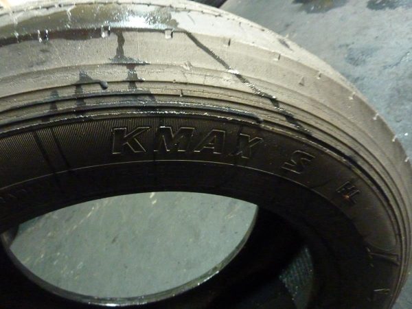 Opona używana ciężarowa 355/50R22.5 GOODYEAR KMAX HL 800zł C2182 - obrazek 11