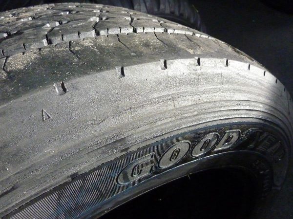 Opona używana ciężarowa 355/50R22.5 GOODYEAR KMAX HL 800zł C2182 - obrazek 16