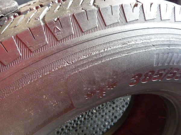 Opona używana ciężarowa 385/55R22.5 CONTINENTAL HSW2; 700zł W2204 - obrazek 11