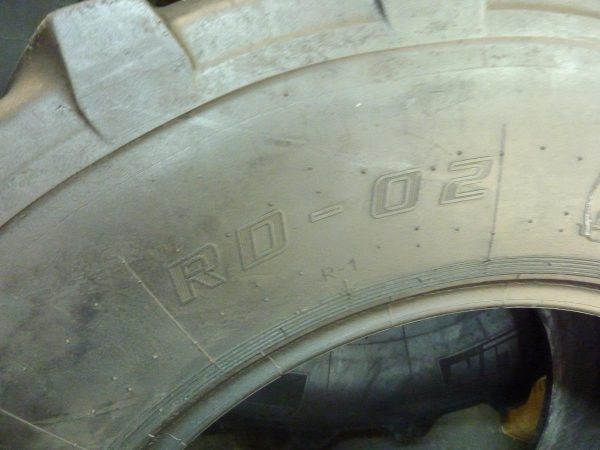 Opona używana rolnicza 380/70R24 MITAS RD-02; 500zł W3665 - obrazek 4