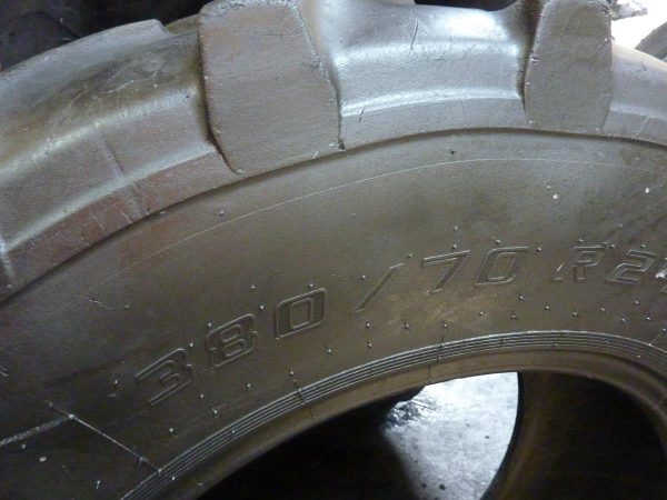 Opona używana rolnicza 380/70R24 MITAS RD-02; 500zł W3665 - obrazek 14