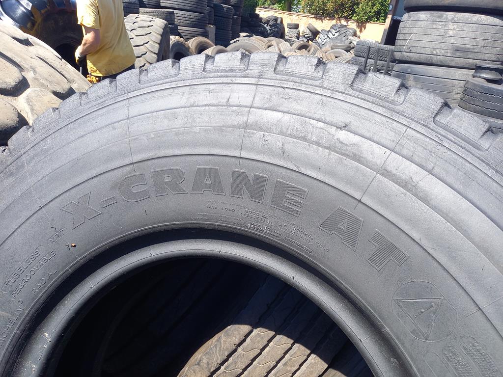 Opona używana przemysłowa 385/95R25 MICHELIN X-CRANE AT 1000zł W5037 - obrazek 11