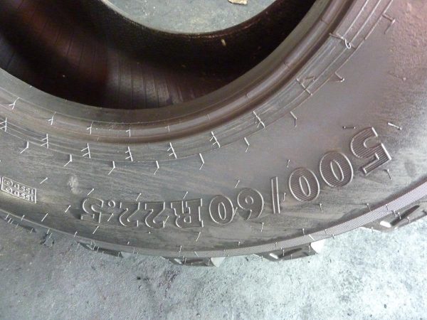 Opona używana rolnicza 500/60R22.5 BKT FL360 ULTRA 1300zł W3716 - obrazek 12